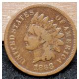 1868 Indian Head Cent