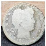 1905 Barber Quarter