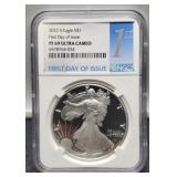 2022-S Slab Proof Silver Eagle NGC PF69 Ultra