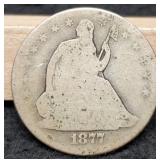1877-S Liberty Seated Half Dollar