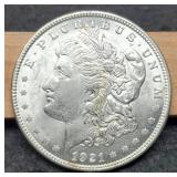1921 Morgan Dollar Unc.