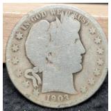 1903-O Barber Half Dollar