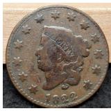 1822 Large Cent