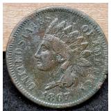1867 Indian Head Cent