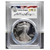 2021-W T2 Slab Proof Silver Eagle PCGS PR69 DCAM