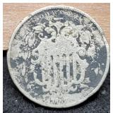 1867 Shield Nickel