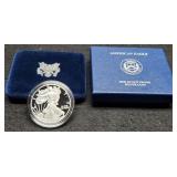 2011-W Proof Silver Eagle w/ Case & COA