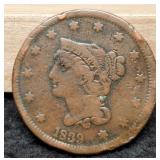 1839 Large Cent