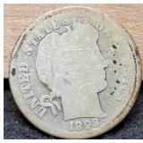 1898-O Barber Dime
