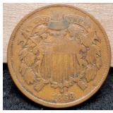 1868 Two Cent