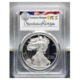 2021-W T1 Slab Proof Silver Eagle PCGS PR69 DCAM