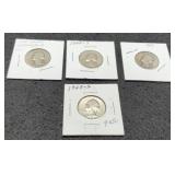 (4) W. Quarters: 1941, 42-S, 43-P&S