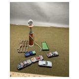 Diecast Cars, Fuel Pump, Harrow