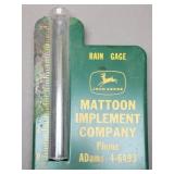 John Deere Mattoon Implement Rain Gauge
