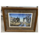 Old Rivals III Frame Print by Larry Zach