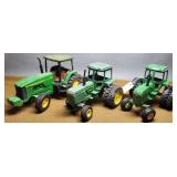 3 - John Deere Cab Tractors