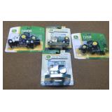 4 - John Deere 1/64 Scale Toys