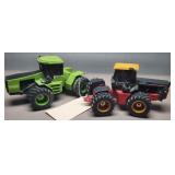 2 - 1/32 Scale 4WD Tractors