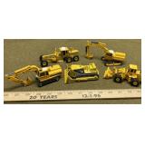 John Deere and Caterpillar Toys