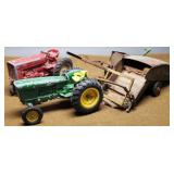 Tractors and Combine