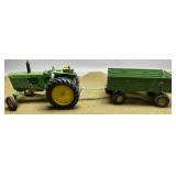 John Deere Tractor and Wagon