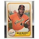 1981 Willie McCovey Baseball Card