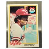 1978 Johnny Bench Baseball Card, #700