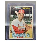 1967 Lou Brock Baseball Card