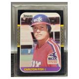 1987 Carlton Fisk Baseball Card #247