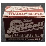 1990 Topps "Traded Series" Card Box