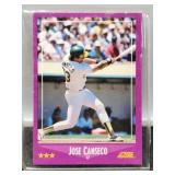 1988 Jose Canseco Baseball Card #45