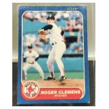 1986 Roger Clemens Baseball Card
