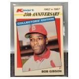 1987 Bob Gibson Baseball Card
