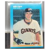 1987 Will Clark Rookie Baseball Card #209