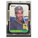 1986 Barry Bonds Rookie Baseball Card