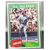 1981 Mike Schmidt Baseball Card #540