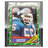 1986 Lawrence Taylor Football Card