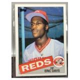 1985 Eric Davis Rookie Baseball Card #627