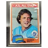 1981 George Brett Baseball Card, #700