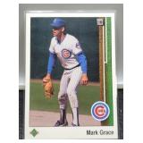 1989 Mark Grace Baseball Card