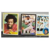 3 Baseball Cards