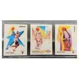 3- Chicago Bulls Basketball Cards