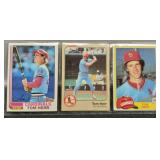3- Tom Herr Baseball Cards