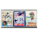 3- Jim Rice Baseball Cards
