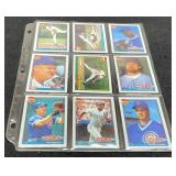 1991 Topps Chicago Cubs Ball Cards