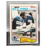 1982 Ed "Tootall" Jones Football Card