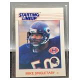 1988 Mike Singletary Football Card