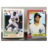 2 - Deon Sanders Baseball Cards