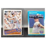 2 - Allan Trammell Baseball Cards