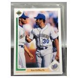 1991 Ken Griffey JR & SR Baseball Card